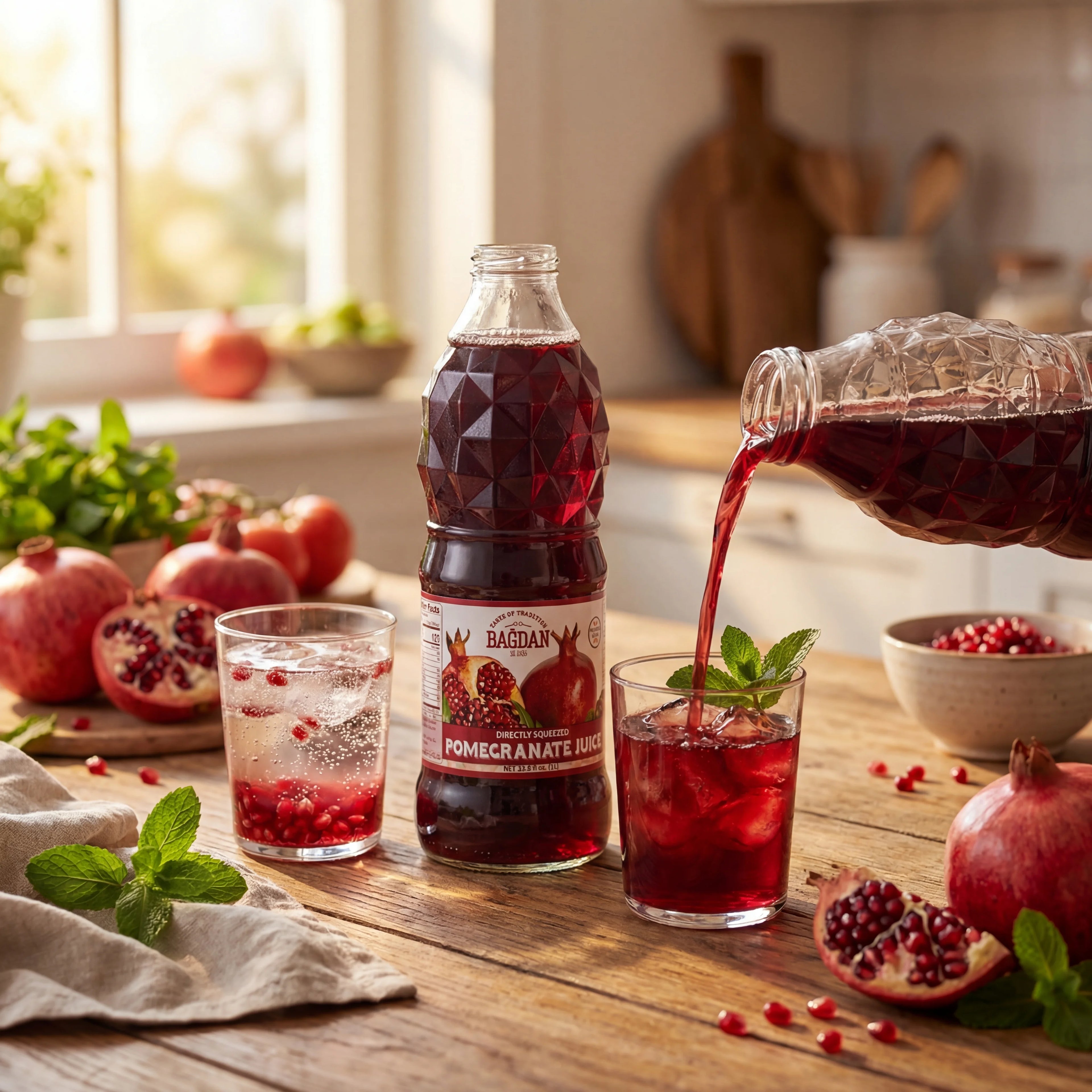 100% Pure Pomegranate Juice (Bagdan, Azerbaijan)