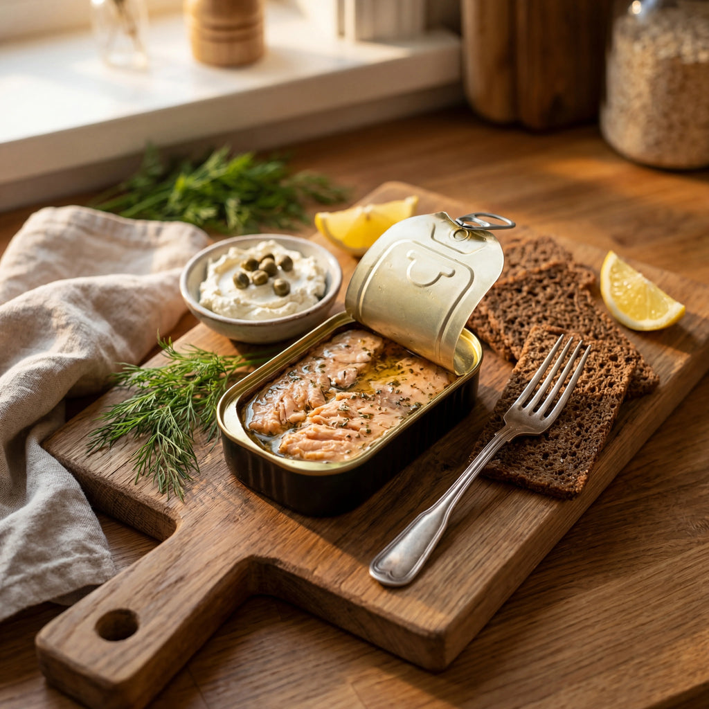 Wild Atlantic Salmon in Oil
