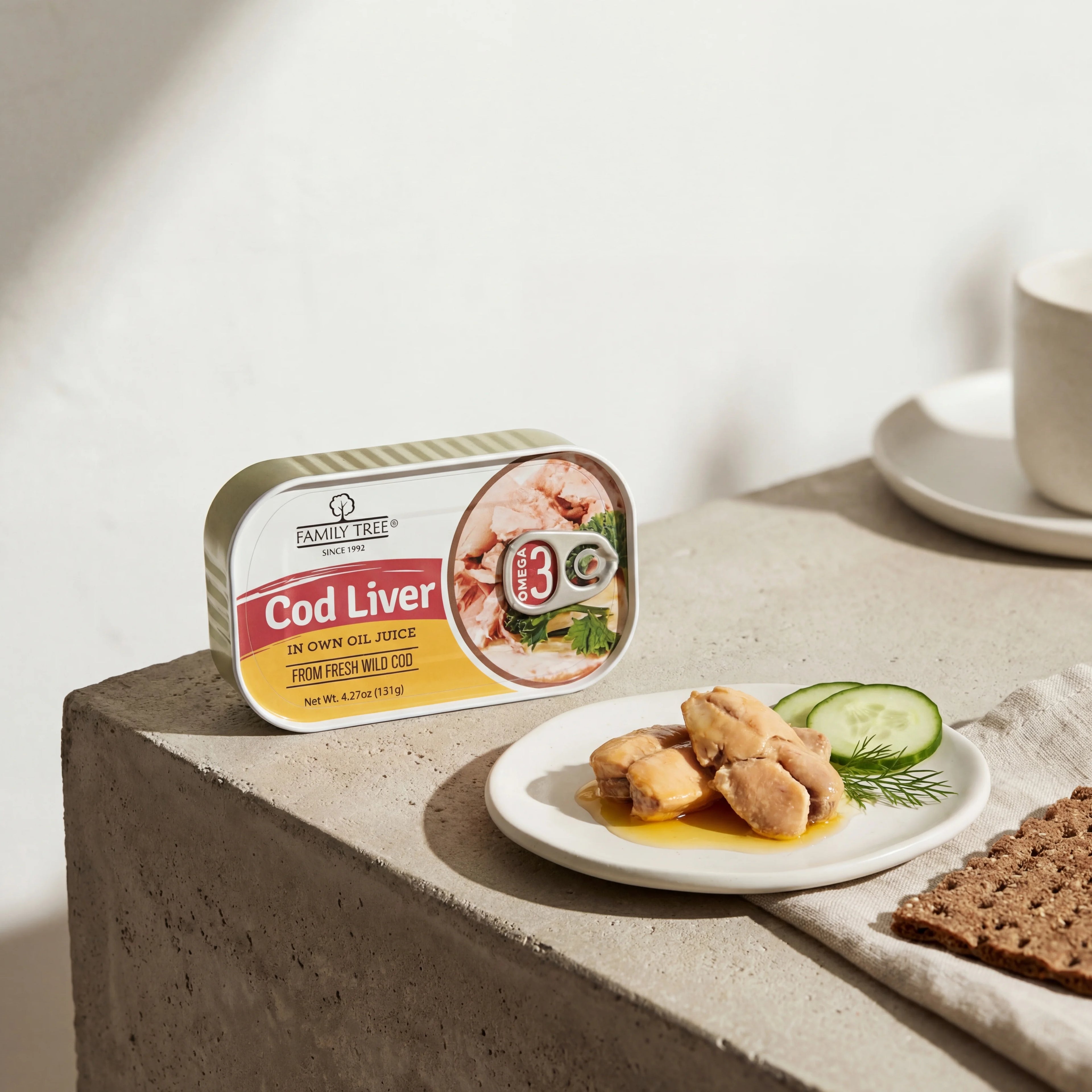 Wild Icelandic Cod Liver in Own Oil