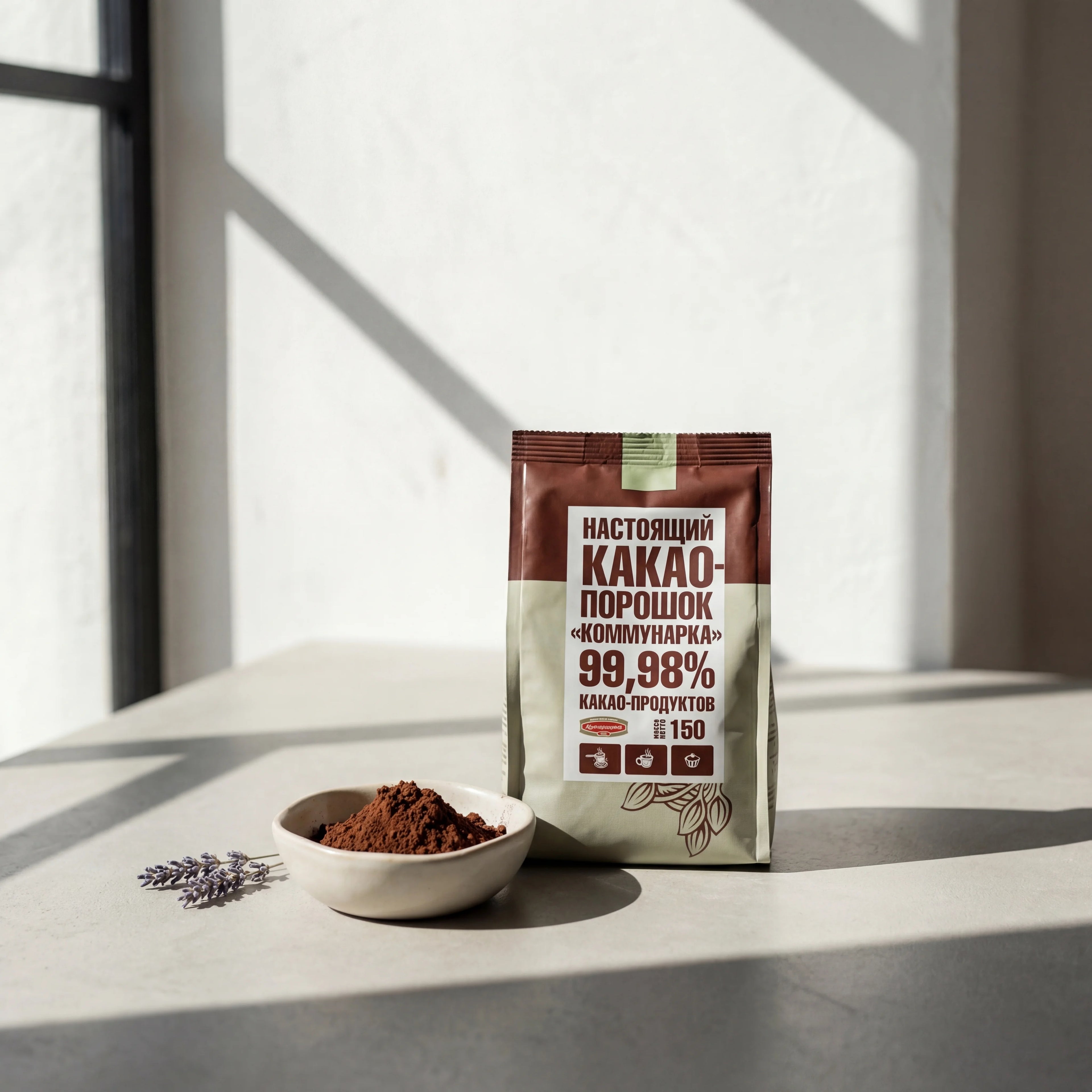 Pure Cocoa Powder — Large Format 150g (Kommunarka, Belarus)