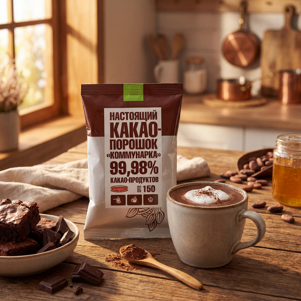 Pure Cocoa Powder — Large Format 150g (Kommunarka, Belarus)