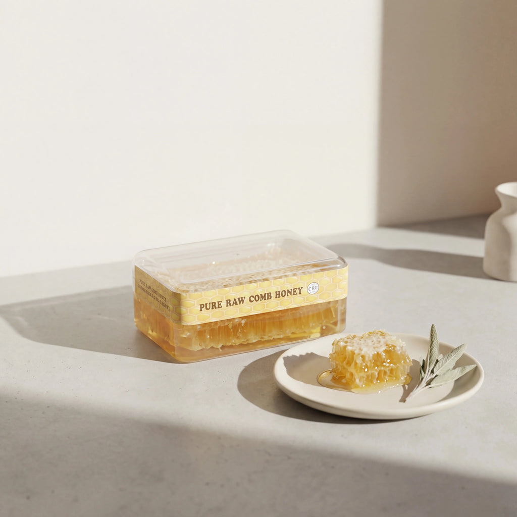 Raw Honeycomb (Unfiltered, Pure Comb Honey)