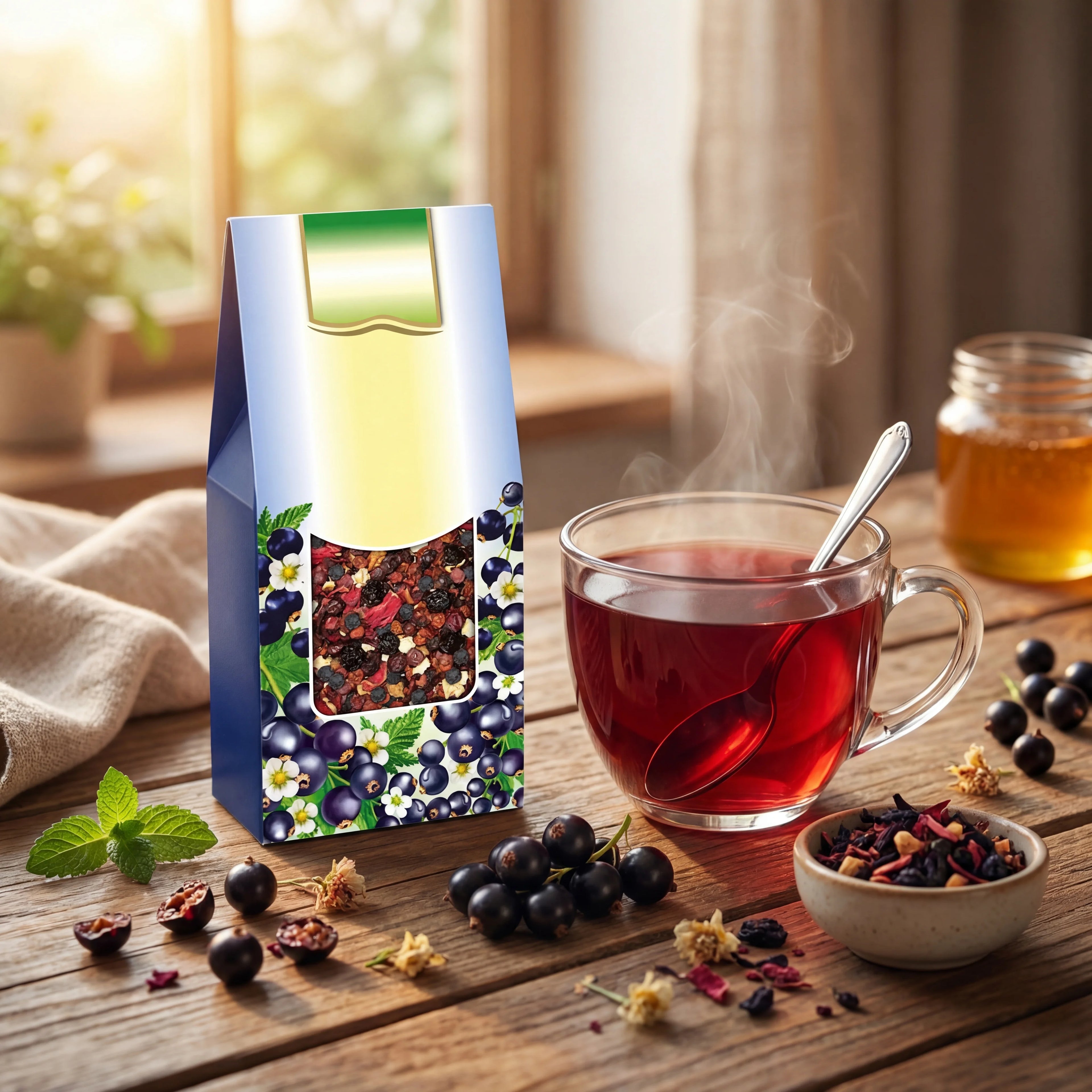 Blackcurrant Herbal Tea