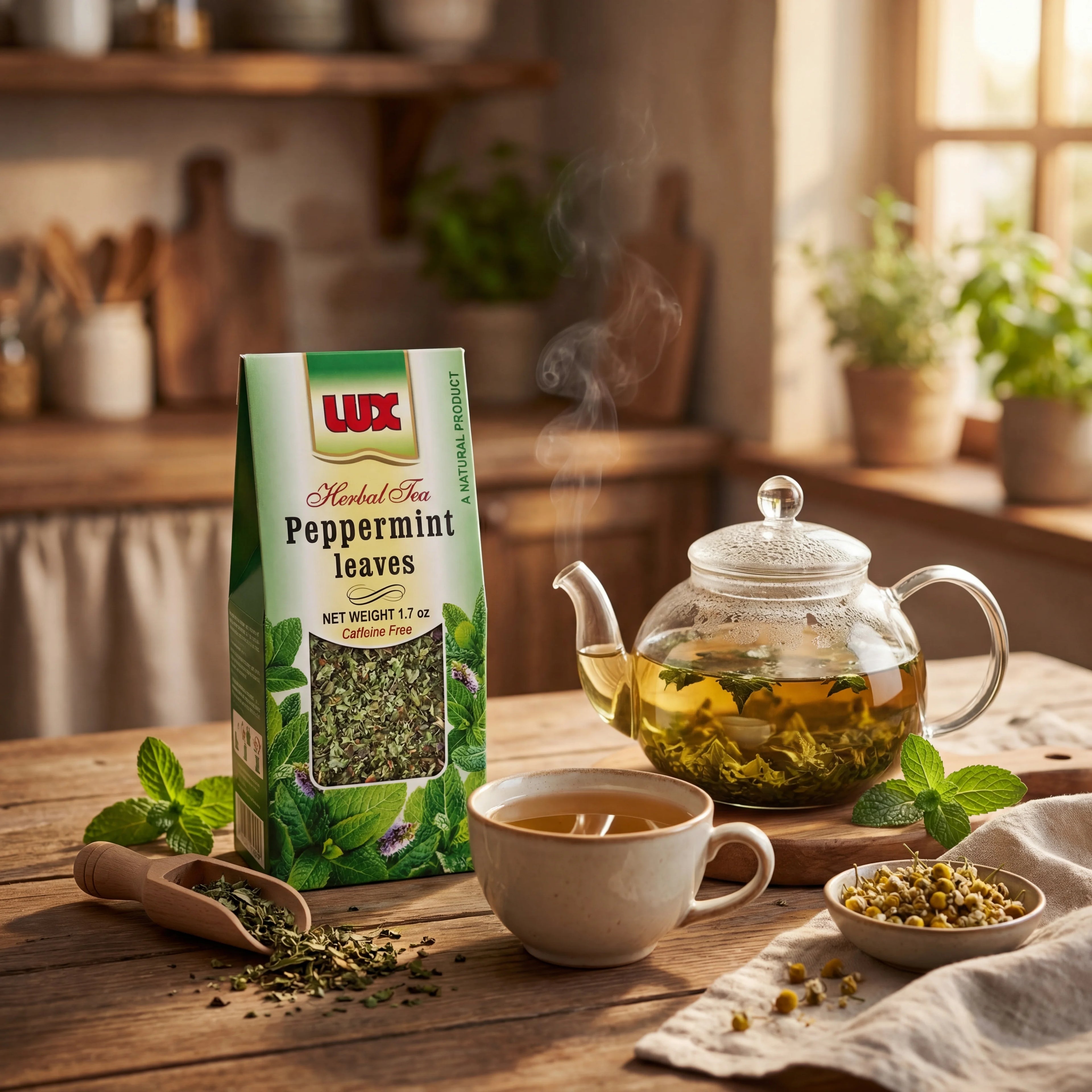 Pure Peppermint Leaf Tea
