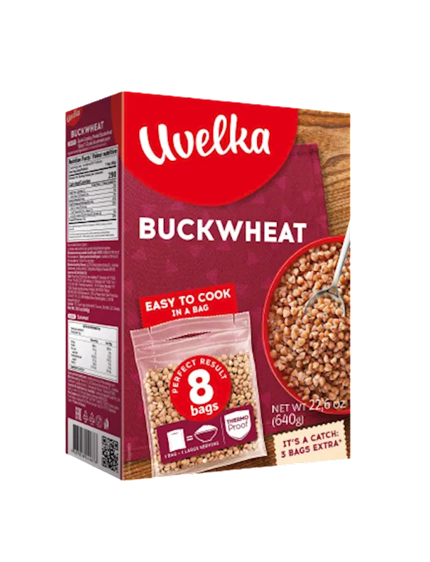 Quick-Cook Buckwheat Groats — Portioned Bags