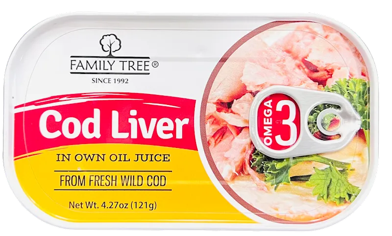 Wild Icelandic Cod Liver in Own Oil