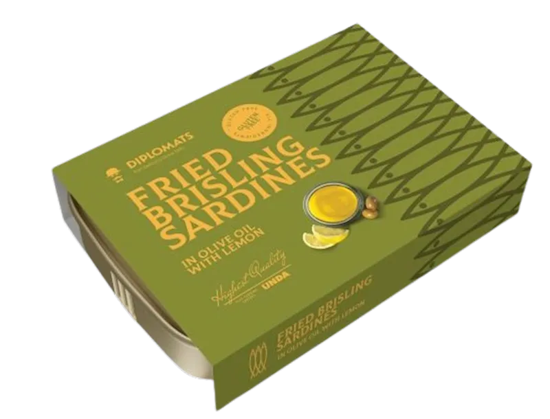 Wild Brisling Sardines in Olive Oil & Lemon